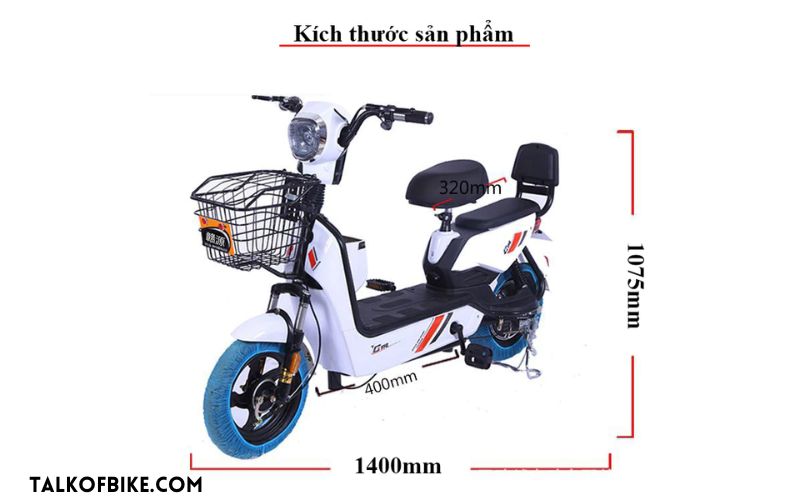 Xe Đạp Điện Super - SK8, Phụ Kiện Đã Có Sẵn Bình Điện